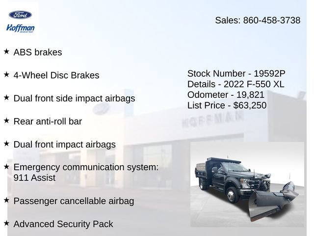 Used 2022 Ford F550 4x4 Regular Cab Super Duty image 20