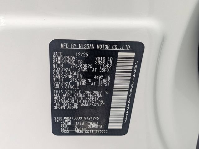 New 2026 Nissan Armada PRO-4X AWD/4WD image 37