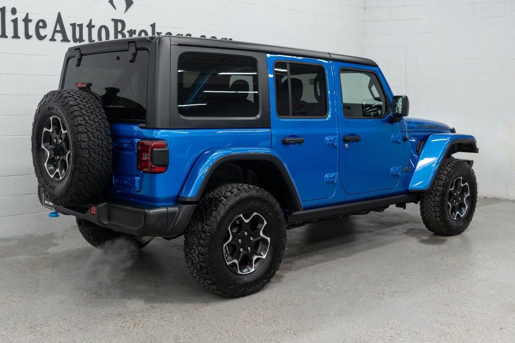 Used 2023 Jeep Wrangler Unlimited Rubicon 4xe w/ Cold Weather Group AWD/4WD image 6