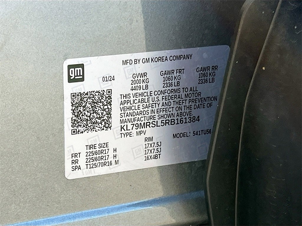 Used 2024 Chevrolet TrailBlazer LT w/ Driver Confidence Package image 27