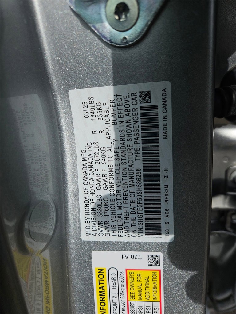 Used 2025 Honda Civic Sport image 31