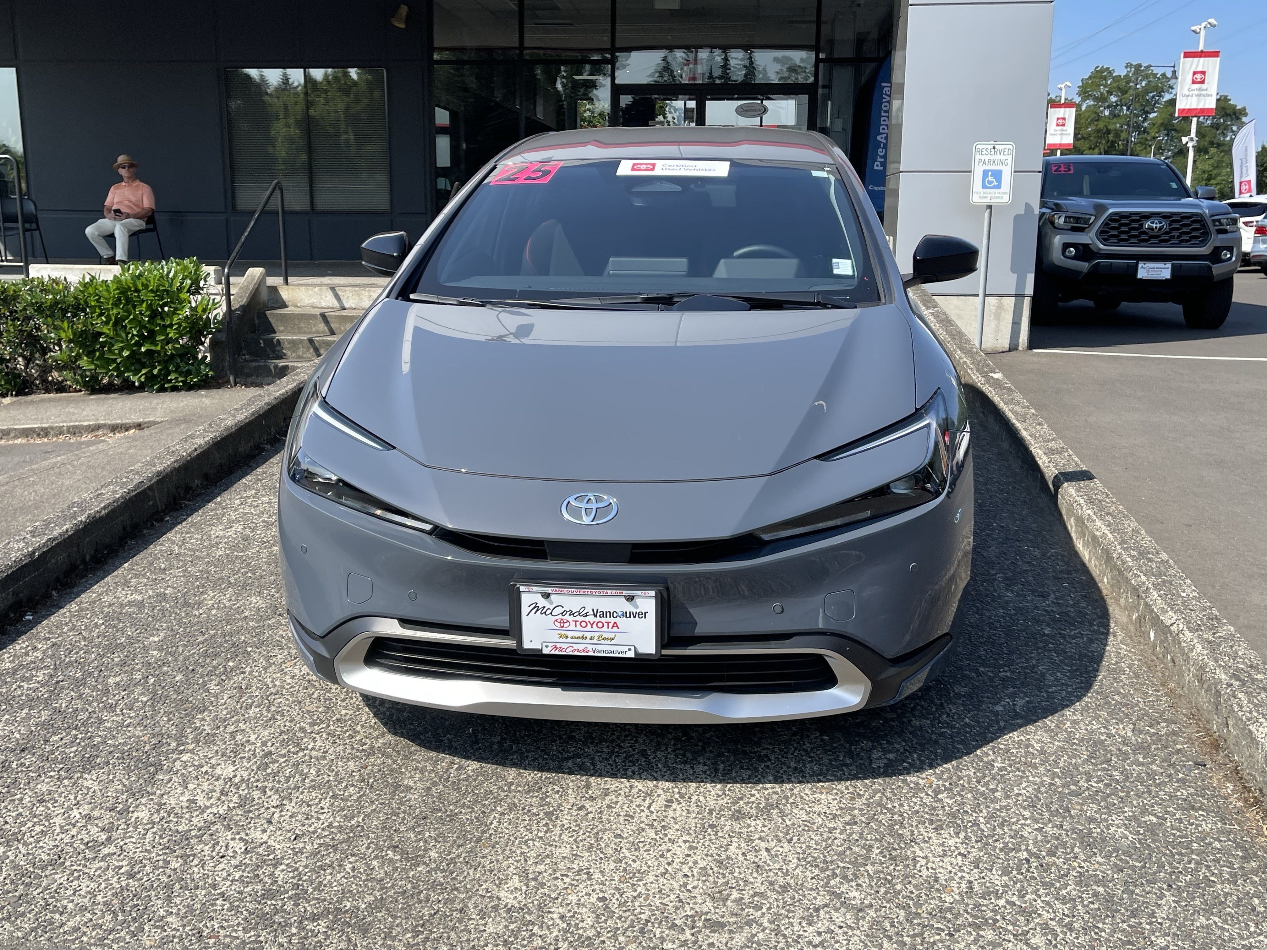 Certified 2025 Toyota Prius Plug-In Hybrid FWD image 2