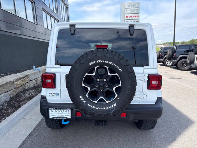 Used 2023 Jeep Wrangler Unlimited Rubicon 4xe w/ Steel Bumper Group AWD/4WD image 4