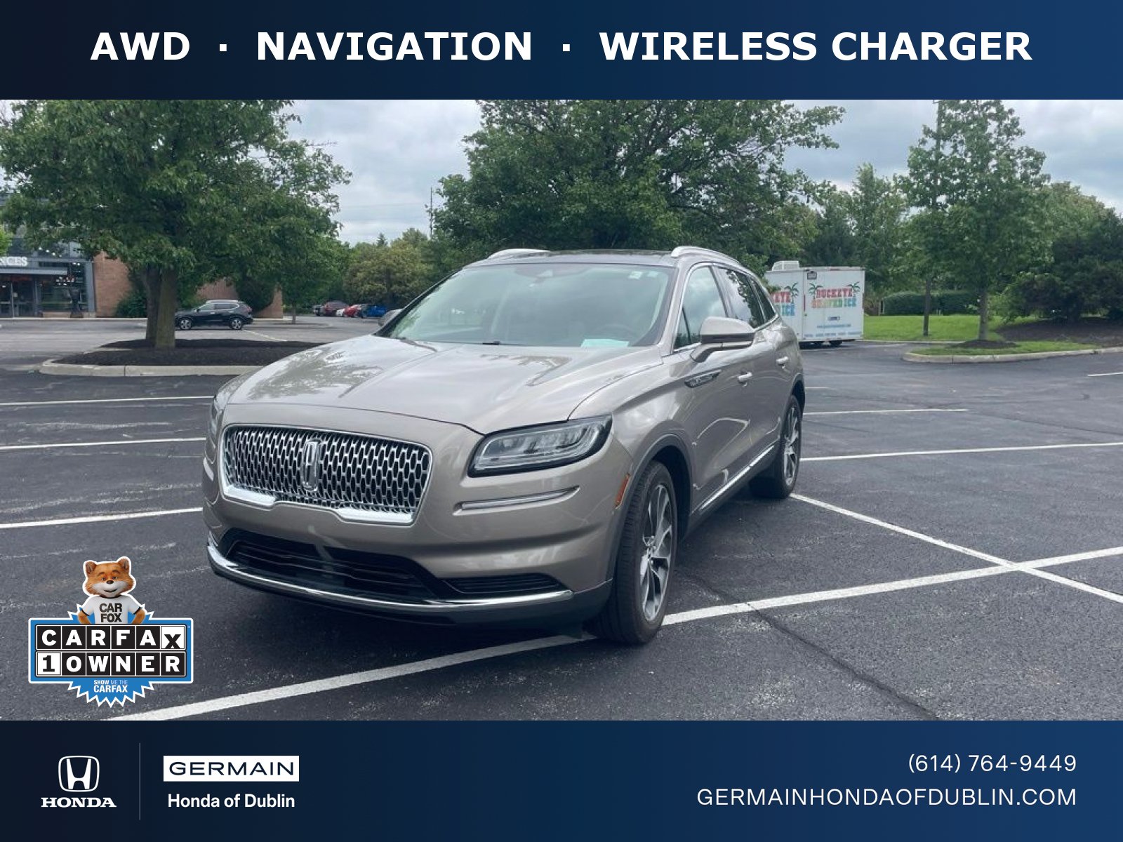 Used 2021 Lincoln Nautilus Reserve AWD/4WD image 1