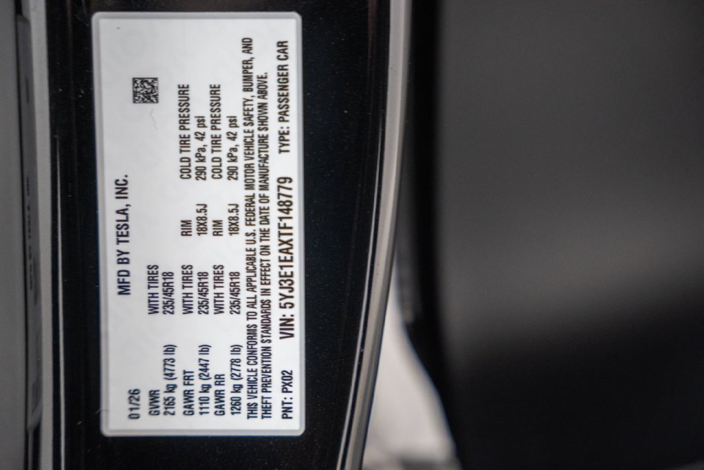 Used 2026 Tesla Model 3 RWD image 35