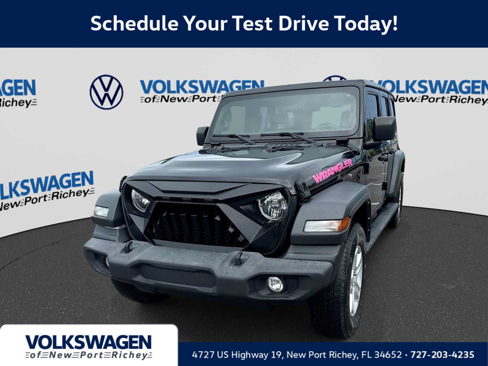Used 2021 Jeep Wrangler Unlimited Sport AWD/4WD image 1