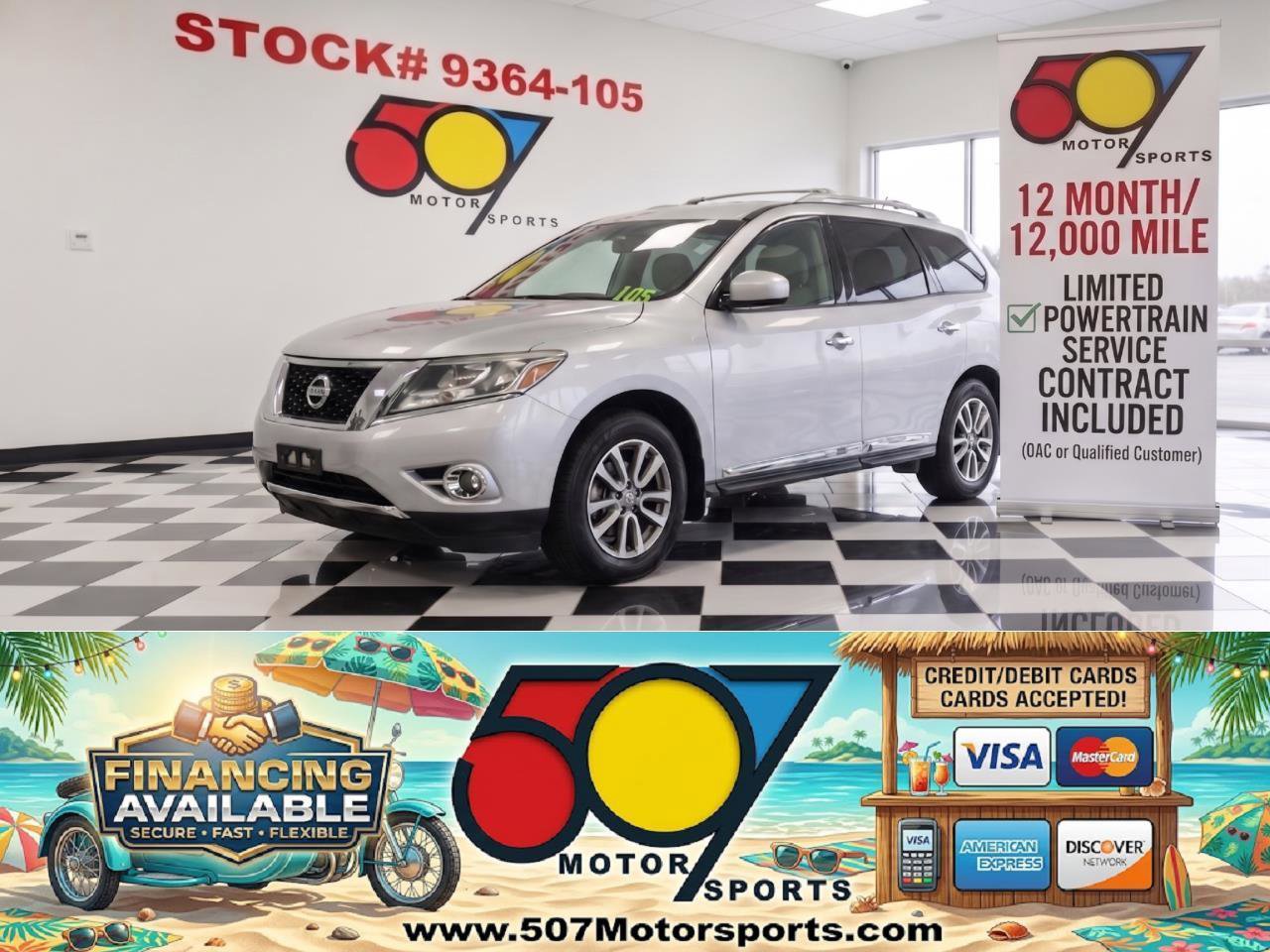 Used 2014 Nissan Pathfinder SL AWD/4WD image 1