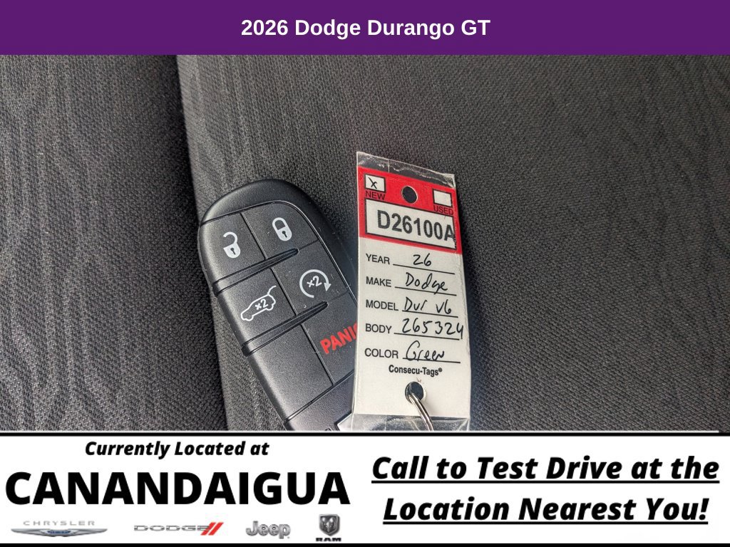 New 2026 Dodge Durango GT w/ Blacktop Package AWD/4WD image 34