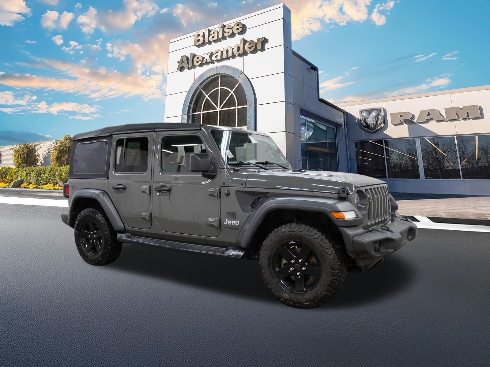 Used 2020 Jeep Wrangler Unlimited Sport