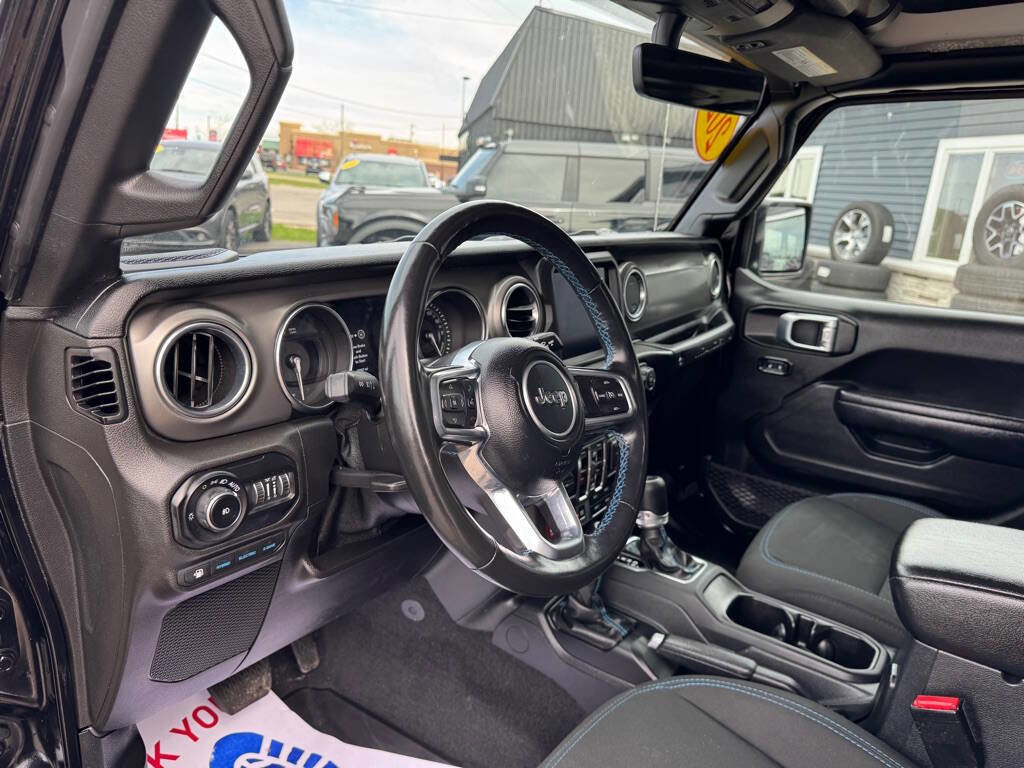 Used 2021 Jeep Wrangler Unlimited Rubicon 4xe w/ Steel Bumper Group image 18