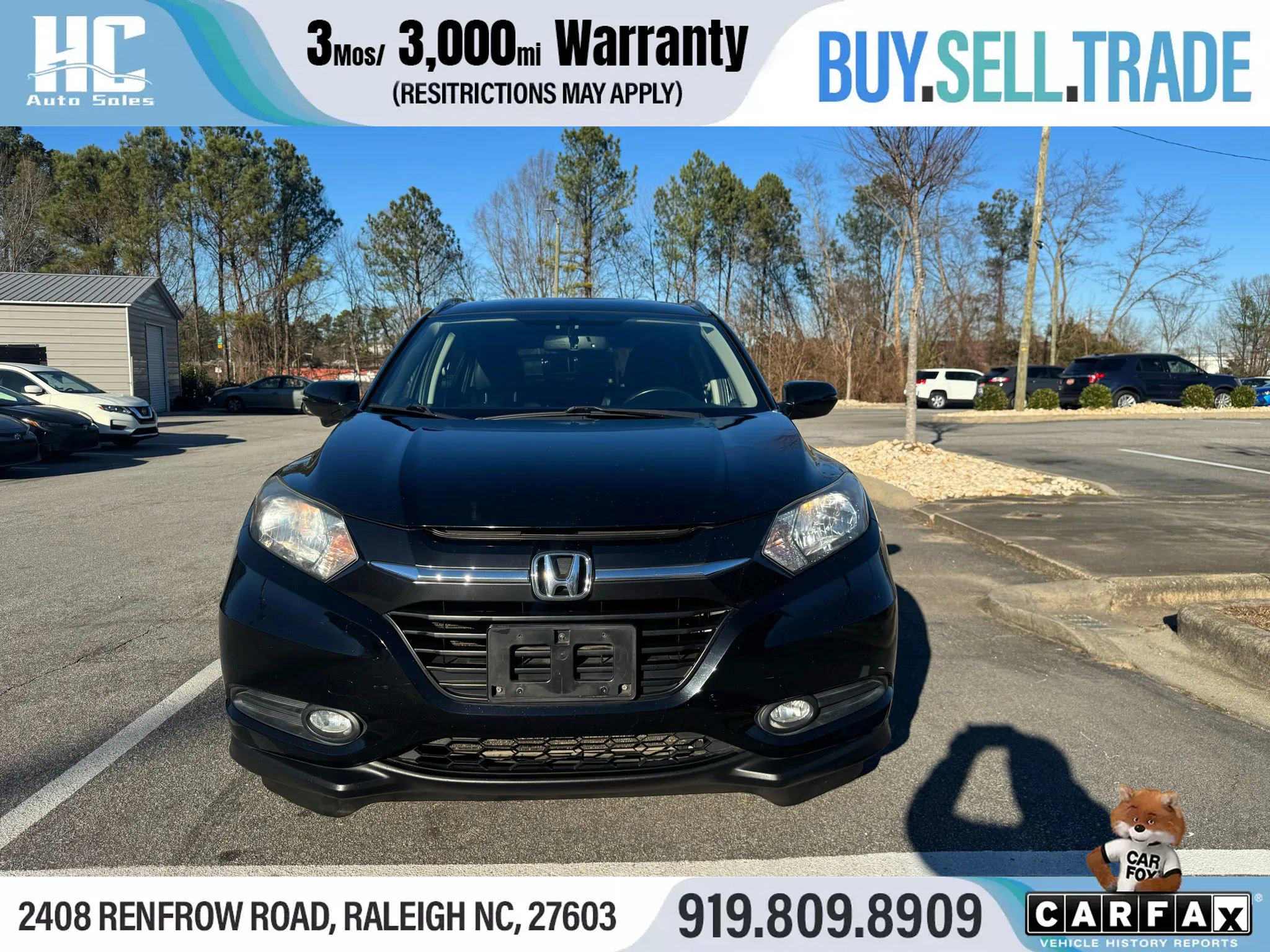 Used 2016 Honda HR-V EX-L image 8