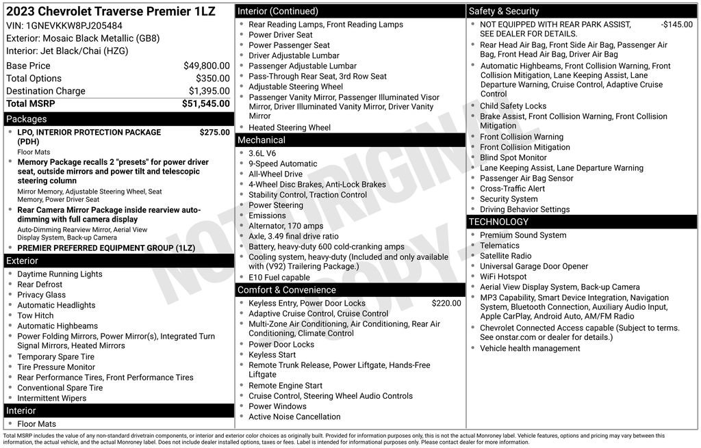 Certified 2023 Chevrolet Traverse Premier image 12