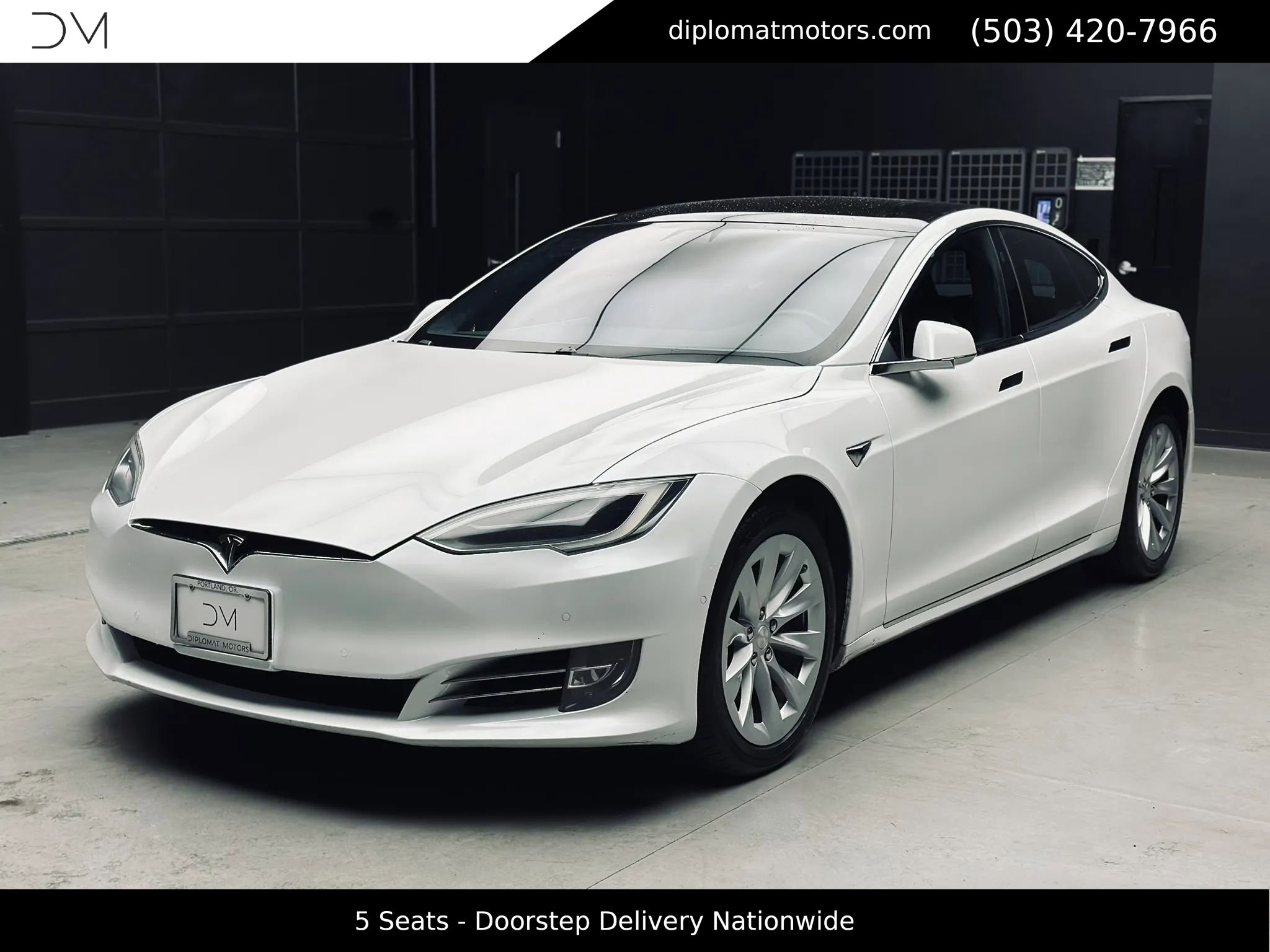 Used 2017 Tesla Model S 75D AWD/4WD image 1