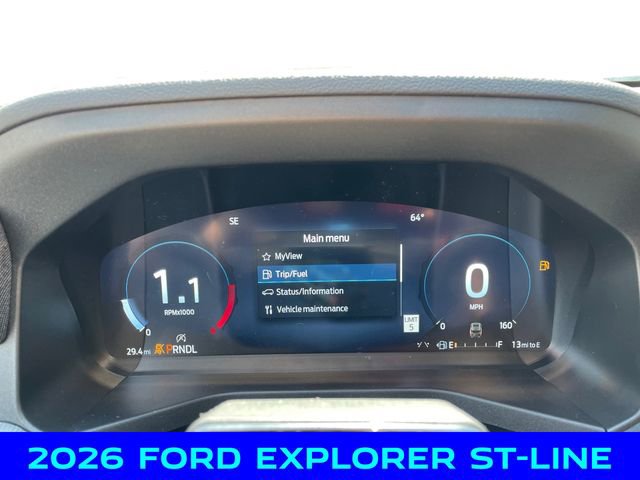 New 2026 Ford Explorer ST-Line AWD/4WD image 2