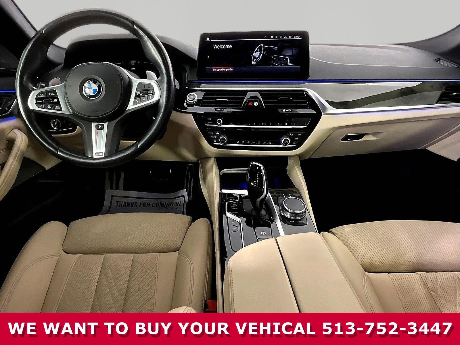 Used 2021 BMW 540i xDrive w/ M Sport Package AWD/4WD image 7