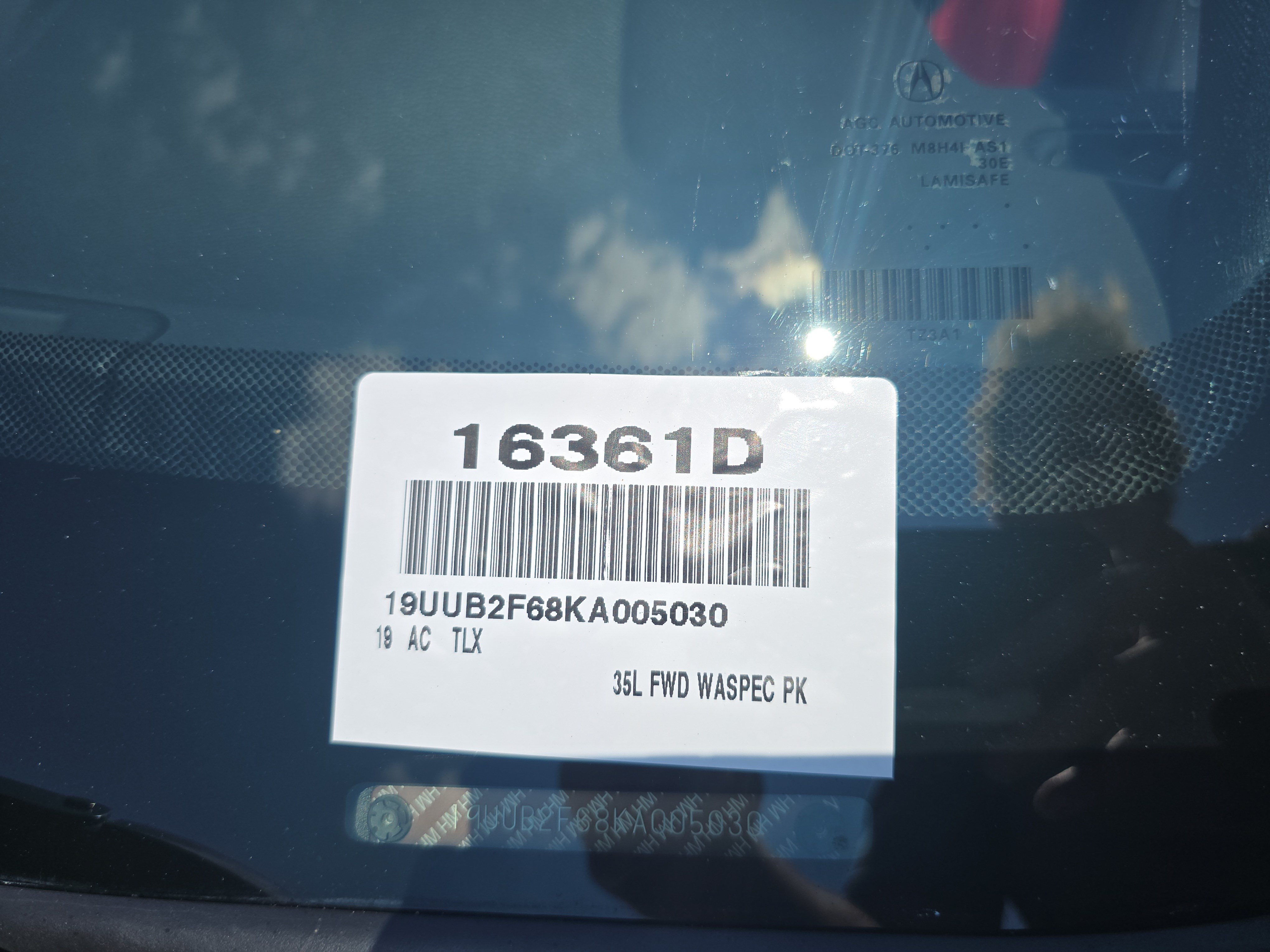 Used 2019 Acura TLX w/ Technology & A-SPEC Package FWD image 30