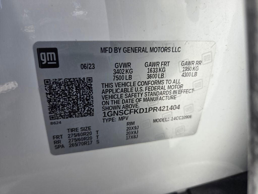 Certified 2023 Chevrolet Suburban Premier image 20