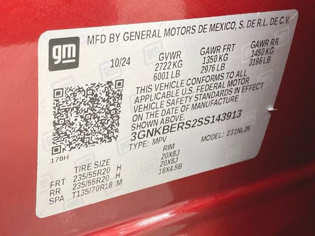 Used 2025 Chevrolet Blazer RS w/ Driver Confidence II Package image 34