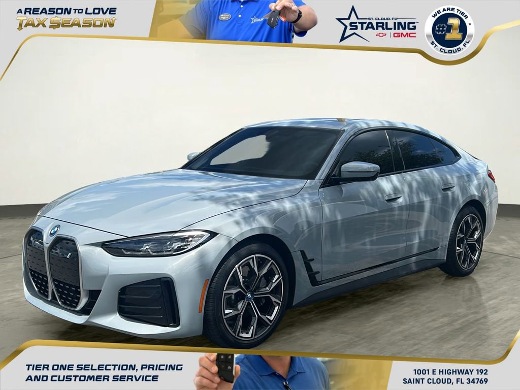 Used 2023 BMW i4 eDrive40 w/ M Sport Package RWD image 1