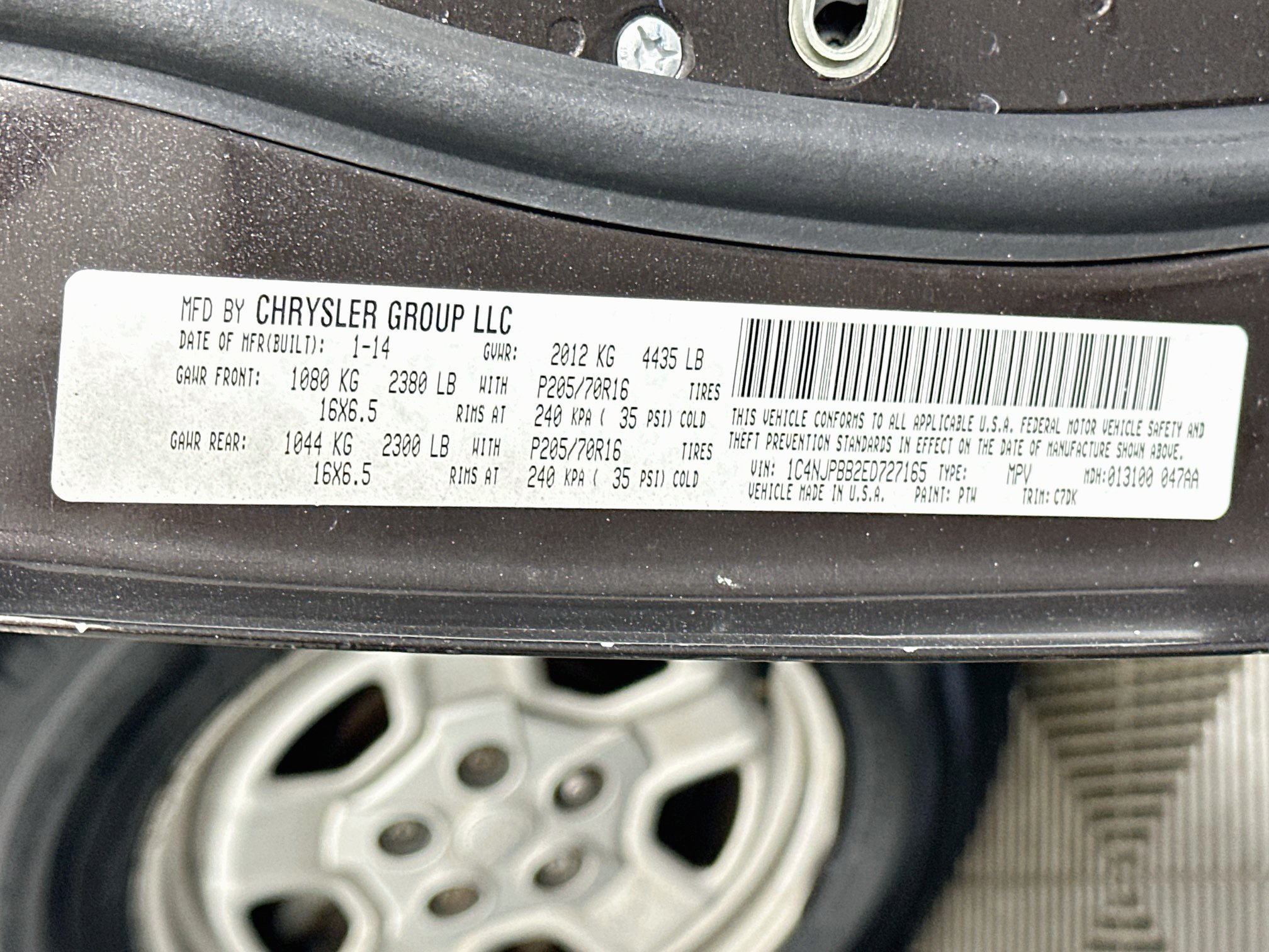 Used 2014 Jeep Patriot Sport w/ Power Value Group FWD image 12