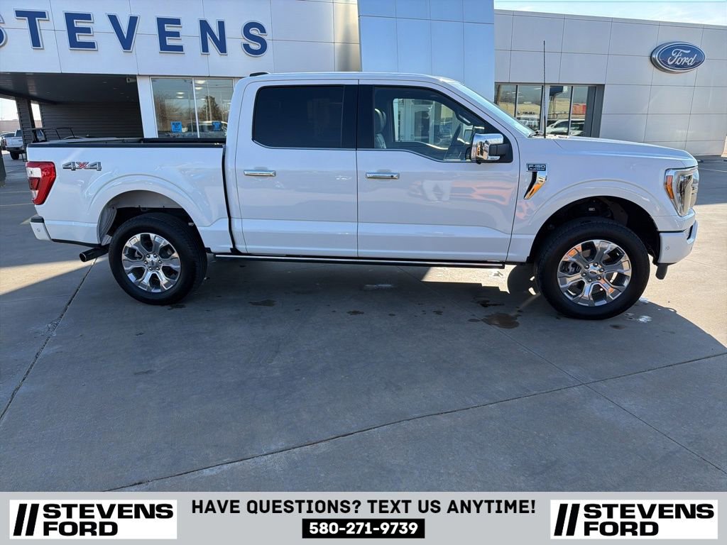 Used 2022 Ford F150 Platinum w/ Equipment Group 701A High AWD/4WD image 2
