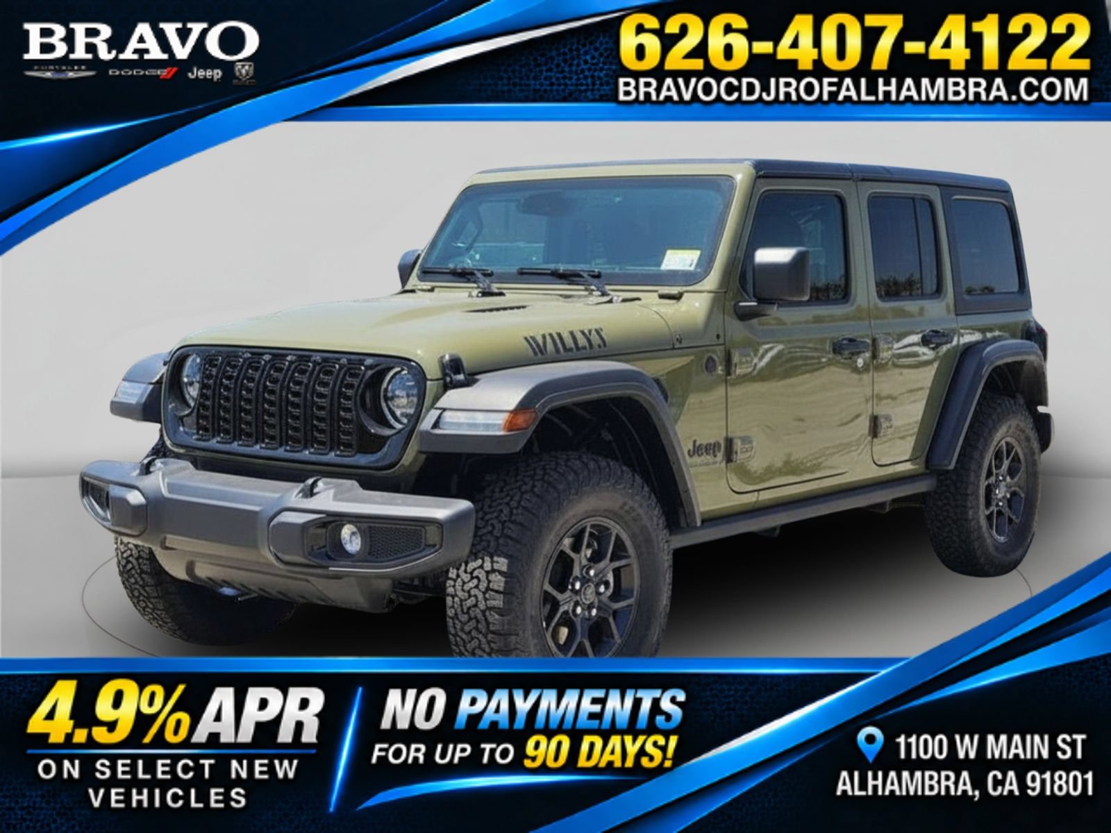 New 2026 Jeep Wrangler Unlimited Sport
