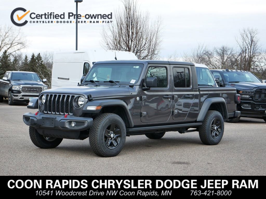 Certified 2020 Jeep Gladiator Sport w/ Quick Order Package 24S