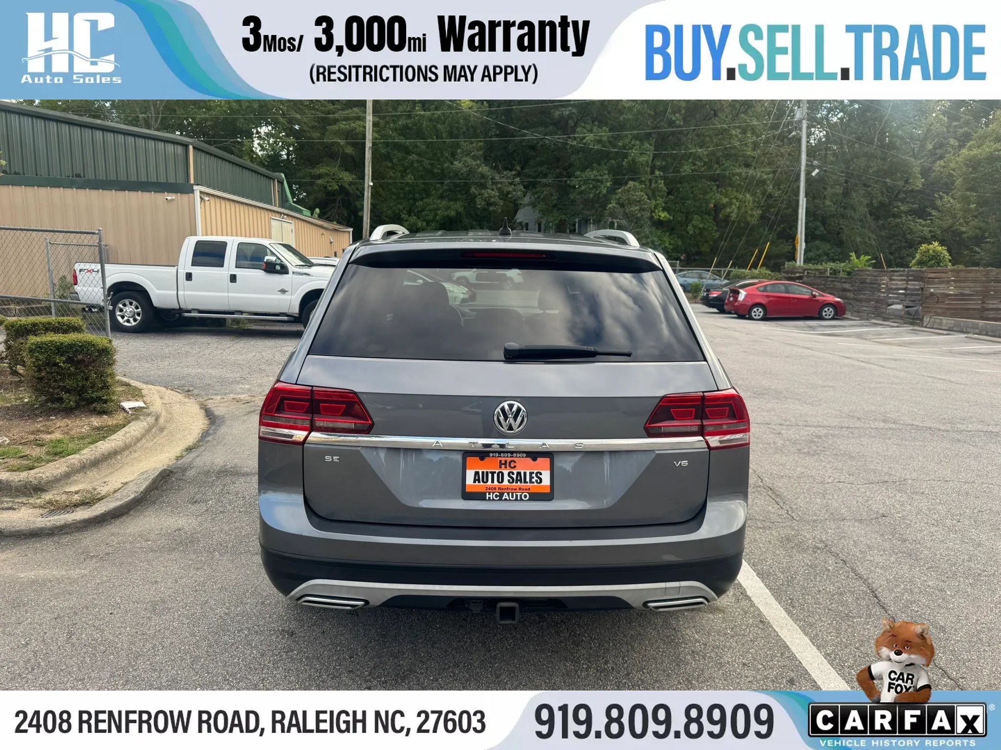 Used 2019 Volkswagen Atlas SE FWD image 4