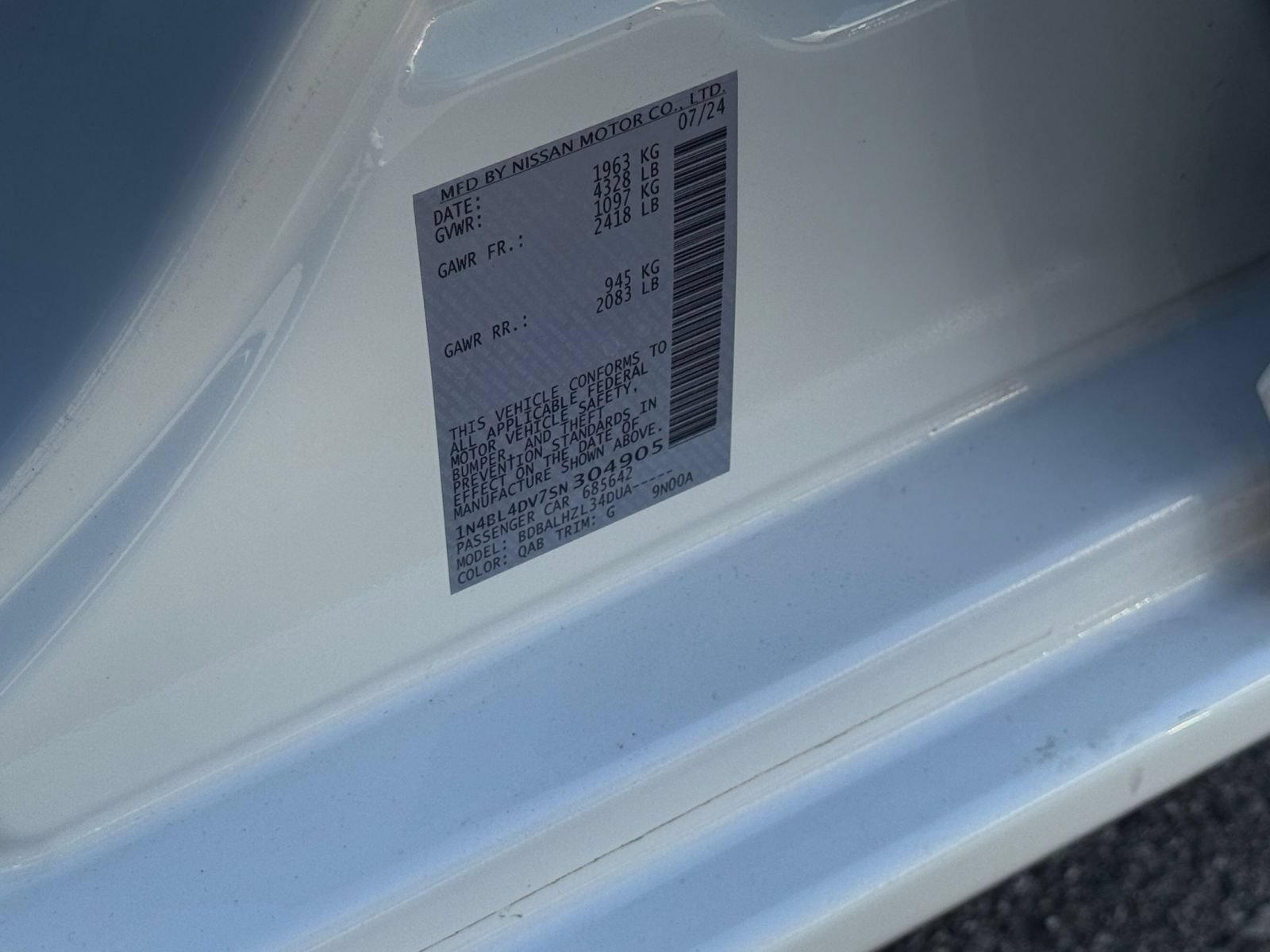 Used 2025 Nissan Altima 2.5 SV FWD image 29