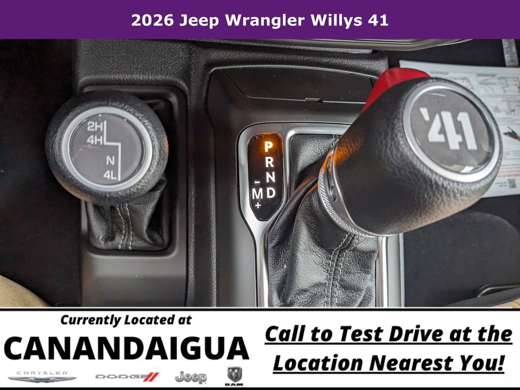 New 2026 Jeep Wrangler Unlimited Sport AWD/4WD image 17