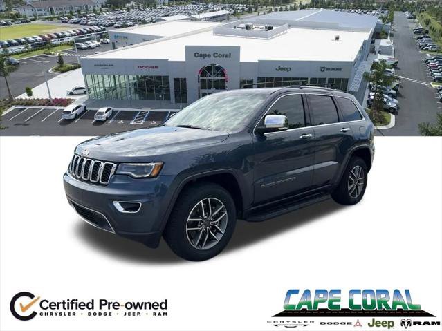 Certified 2021 Jeep Grand Cherokee Limited w/ Premium Lighting Group