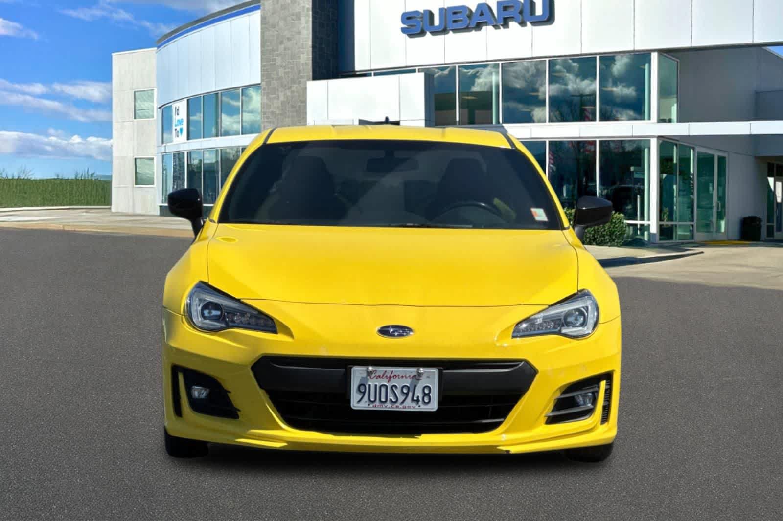 Used 2017 Subaru BRZ Series.Yellow RWD image 10