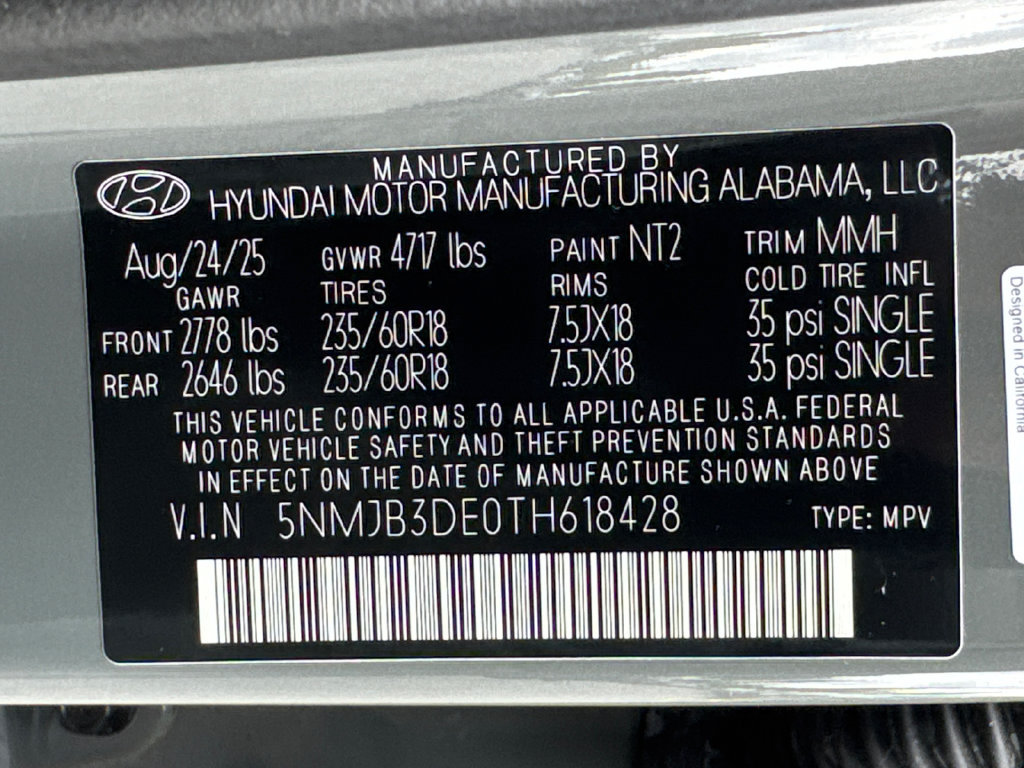 Certified 2026 Hyundai Tucson SEL Plus FWD image 34