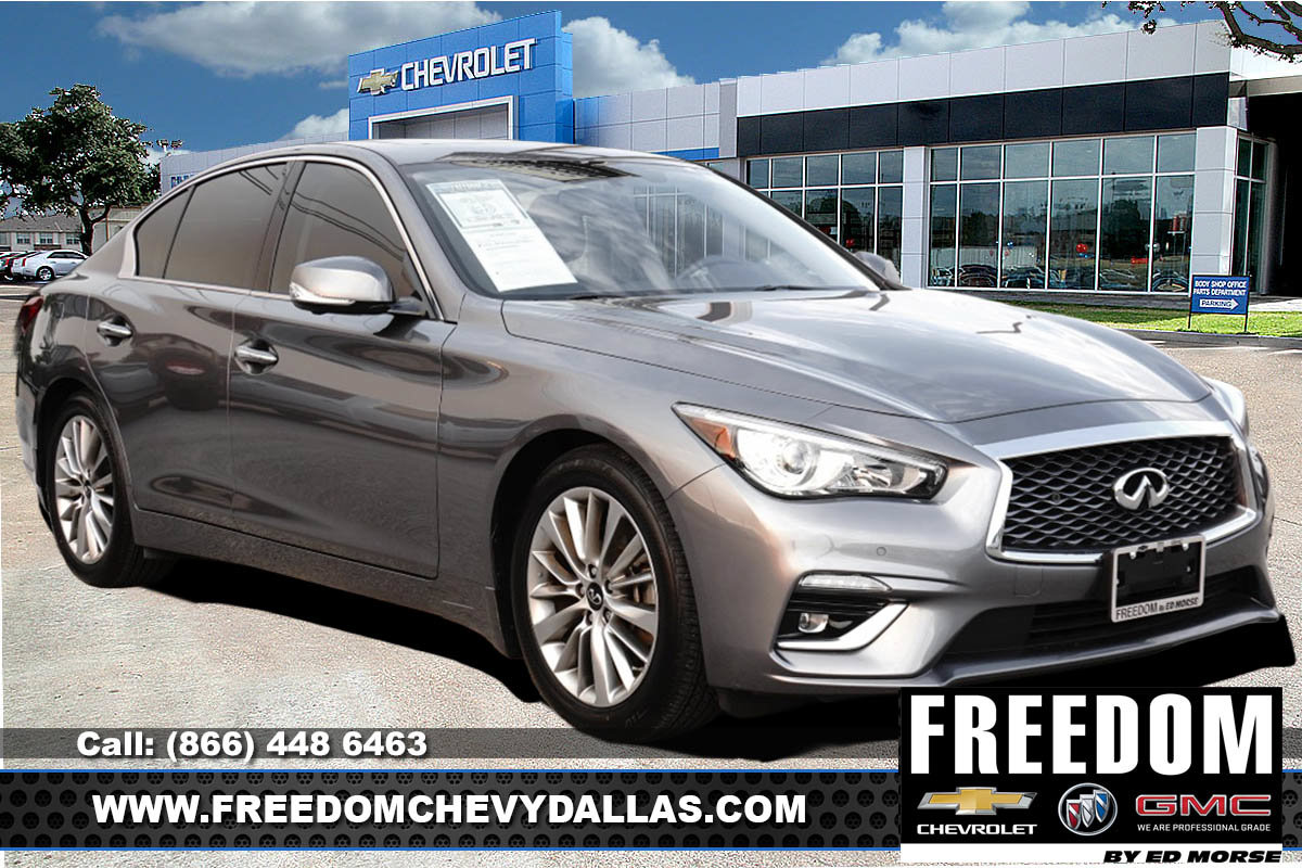 Used 2023 INFINITI Q50 Luxe w/ Cargo Package
