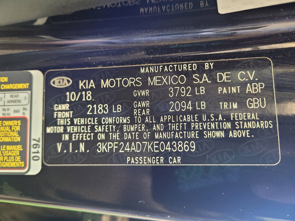 Used 2019 Kia Forte LXS FWD image 33
