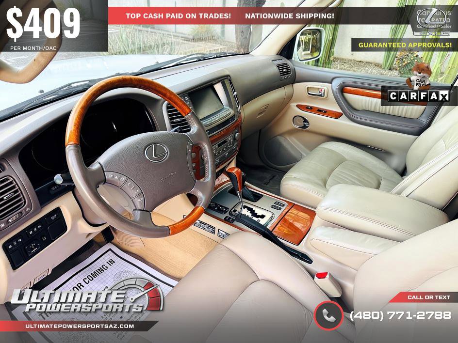 Used 2005 Lexus LX 470 4WD image 9