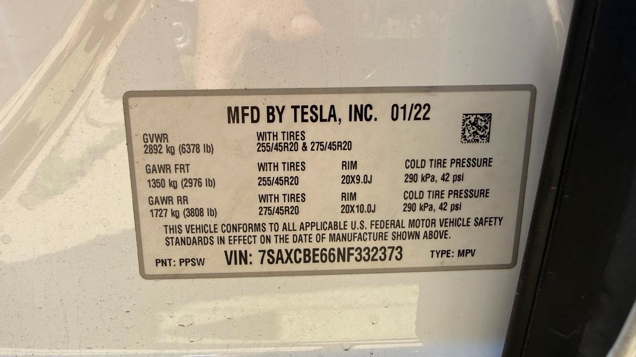Used 2022 Tesla Model X Plaid AWD/4WD image 26