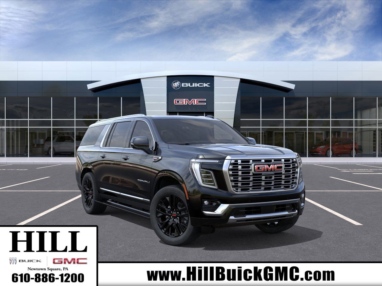 New 2026 GMC Yukon XL Denali w/ Sun & Power Step Package