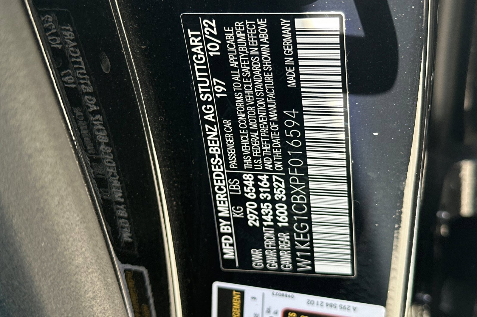 Certified 2023 Mercedes-Benz EQE 350+ 4MATIC Sedan image 41