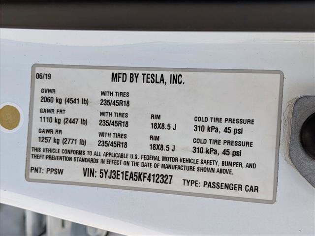 Used 2019 Tesla Model 3 Mid Range RWD image 25