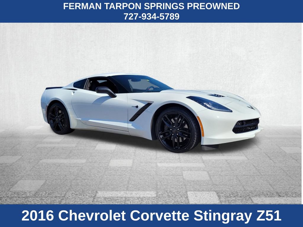 Used 2016 Chevrolet Corvette Stingray Coupe w/ 2LT Preferred Equipment Group