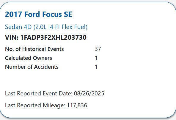 Used 2017 Ford Focus SE w/ Cold Weather Package image 20