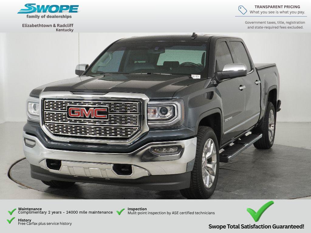 Used 2018 GMC Sierra 1500 SLT w/ SLT Premium Package AWD/4WD image 7