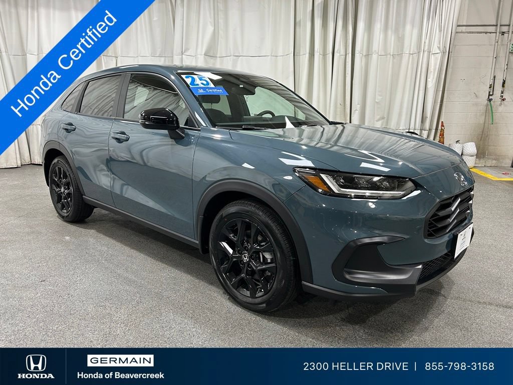 Certified 2025 Honda HR-V Sport image 2