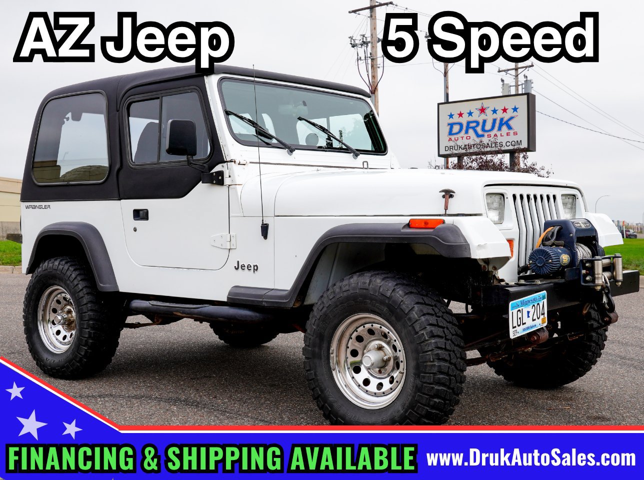Used 1992 Jeep Wrangler 4WD