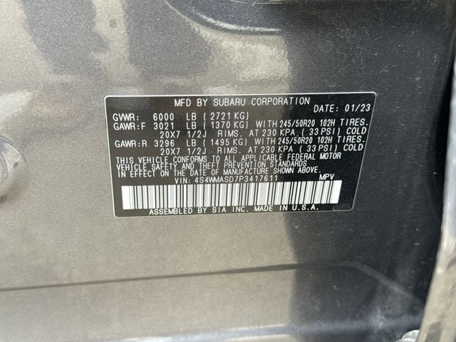 Used 2023 Subaru Ascent Limited AWD/4WD image 36