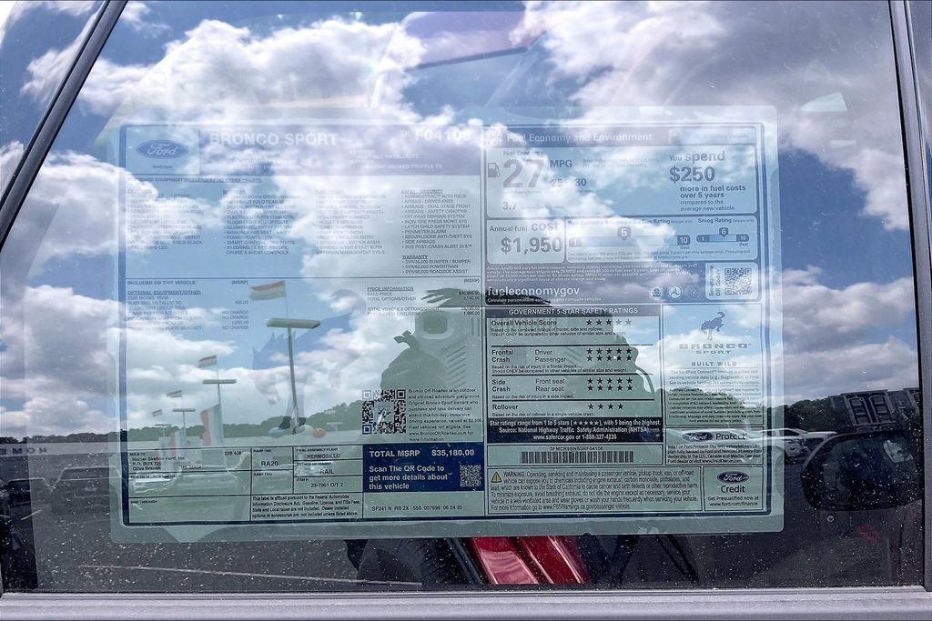 New 2025 Ford Bronco Sport Big Bend w/ Convenience Package image 14