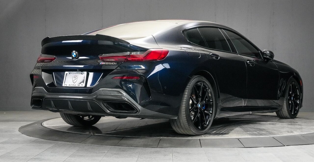 Used 2021 BMW M850i Gran Coupe xDrive w/ M Carbon Exterior Package AWD/4WD image 10