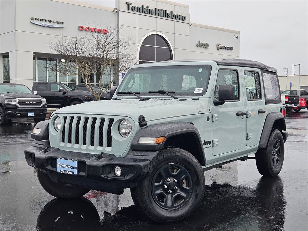 Certified 2023 Jeep Wrangler Sport image 2