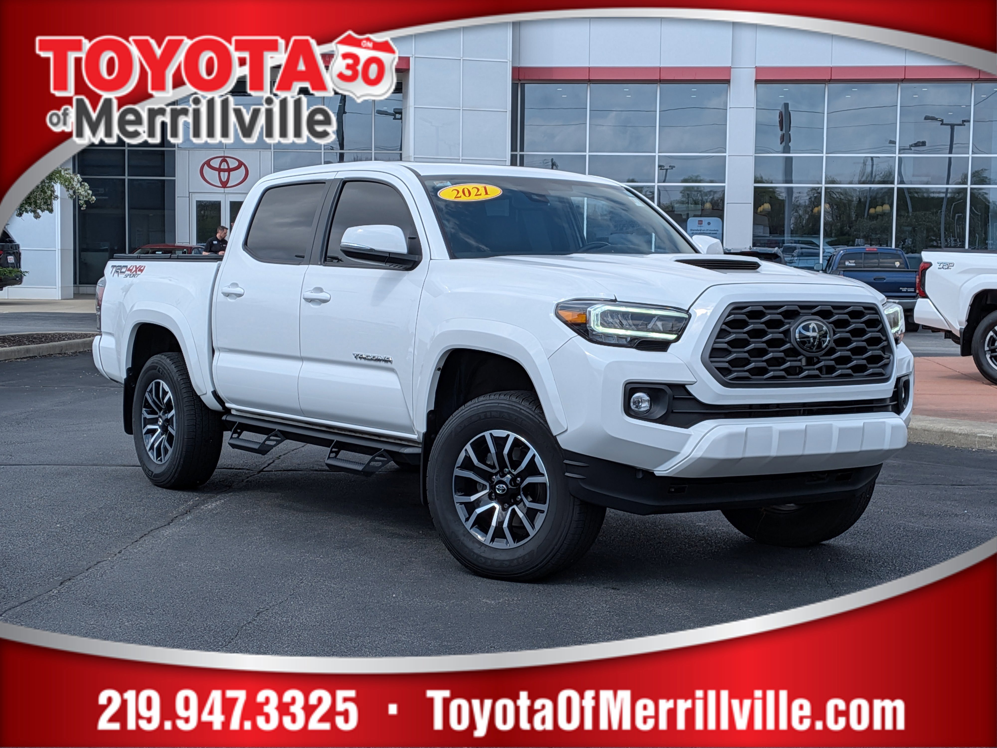 Used 2021 Toyota Tacoma TRD Sport w/ TRD Premium Sport Package image 1